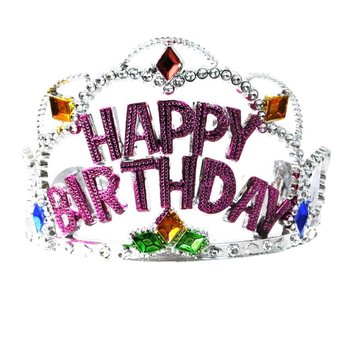HAPPY BIRTHDAY 왕관 - 모델 3 (12개입)