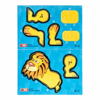 3D 야생 동물 폼 퍼즐 (48개입)