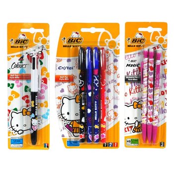 헬로키티 BIC 펜 아소트 카드팩 (12개입)