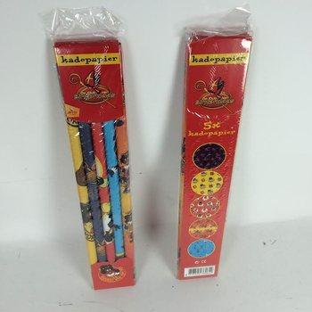 5종 세트 'De Club van Sinterklaas' 선물 포장지