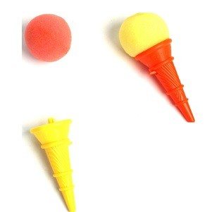 미니 발사형 아이스크림 장난감 10cm (24개입)