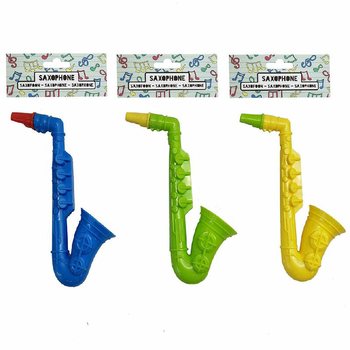 장난감 색소폰 - 16cm 높이 - 믹스 컬러 (12개입)