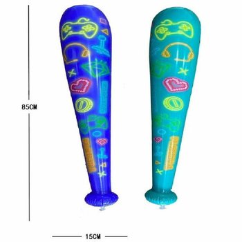 대형 게이머 공기주입식 방망이 - 85cm - 믹스 컬러 (12개입)
