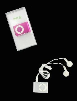 이어폰 포함 MP3 플레이어 - 4GB (랜덤 색상)