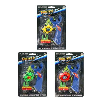 스피너 배틀 발사형 팽이 블리스터 카드 (6개)