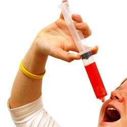 주사기 모양 파티 슈터 샷잔 (6개입)