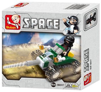 Sluban Space Vehicle M38-B0317 우주선 블록 세트 (1개)
