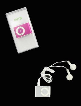 이어폰 포함 MP3 플레이어 - 4GB (랜덤 색상)