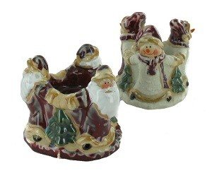 크리스마스 티라이트 홀더 (2개입)
