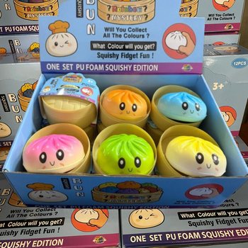 RAGE - 스퀴시 만두 대형 - ONE SET PU FOAM SQUISHY EDITION (12개입)
