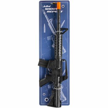 M16 래틀 완구 소총 카드 포장 (6개입)