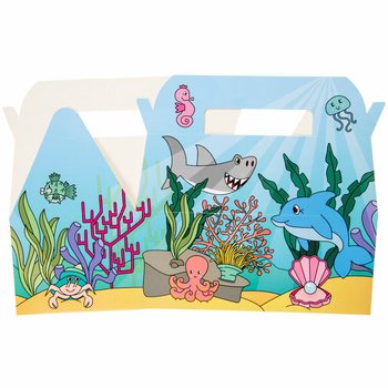 메뉴 박스 바다 / 오션 - 22.5 x 12 x 9.5 cm (24개입)