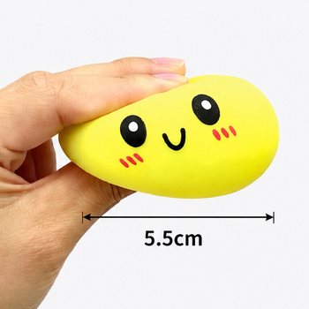 RAGE - 말랑이 만두 스퀴시 소형 (크기 5.5 x 5.5 x 3 cm) - 2026 바이럴 피젯 토이 (24개입)