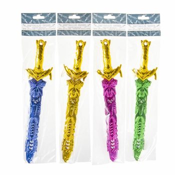 메탈릭 컬러 장난감 칼, 길이 33cm (36개입)