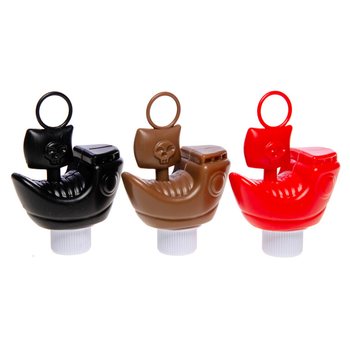 오리 낚시 게임용 해적선 - 믹스 컬러 - 8cm (15개입)
