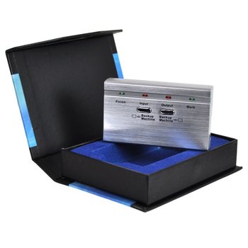 선물 상자에 들어있는 슬림카드 (SIM 백업 도구)