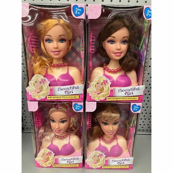 BEAUTIFUL GIRL 헤어 스타일링 마네킹 S (2개입)