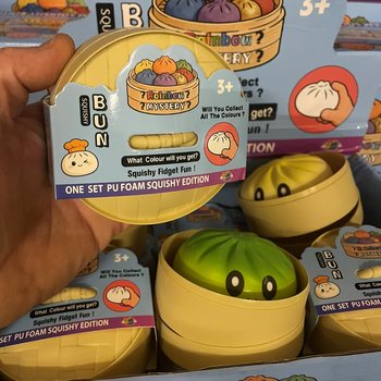 RAGE - 스퀴시 만두 대형 - ONE SET PU FOAM SQUISHY EDITION (12개입)