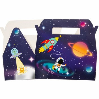 어린이 세트 식판 메뉴 박스 우주 / Space - 22.5 x 12 x 9.5 cm (24개입)