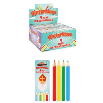 신터클라스 (Sinterklaas) 색연필 4종 세트 디스플레이 (120세트)