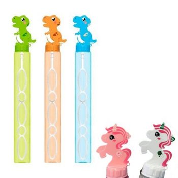 유니콘 및 공룡 비눗방울 스틱 - 120ml - 24개