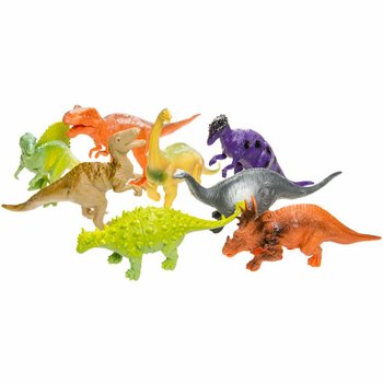 Dinosaur World: 8종 대형 공룡 피규어 세트