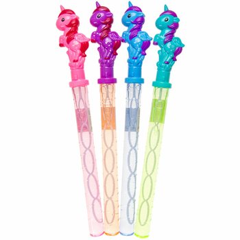대형 유니콘 버블 요술봉 38cm 디스플레이 (24개입)