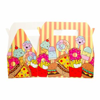 패스트푸드 메뉴 박스 - 22.5 x 12 x 9.5 cm (24개입)