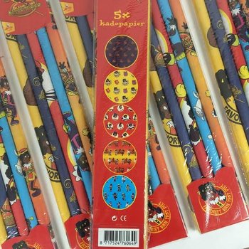 5종 세트 'De Club van Sinterklaas' 선물 포장지