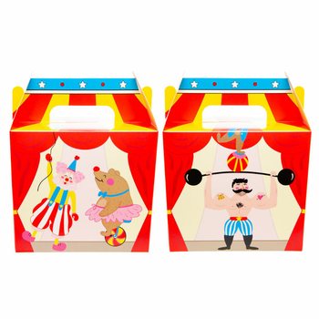서커스 메뉴 박스 / 답례품 상자 (12개입)