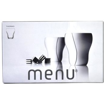 MENU - ".블랙 건터너 텀블러 머그 미디엄 320 ML, 2개 세튜