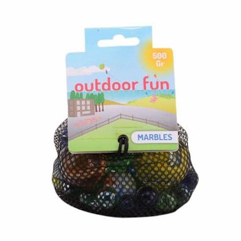 OUTDOOR FUN - 구슬 및 구슬 주머니 세트, 500g (6개입)