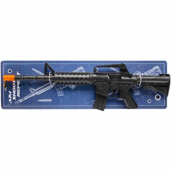 M16 래틀 완구 소총 카드 포장 (6개입)