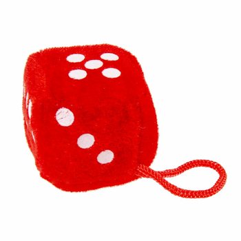봉제 주사위 - 믹스 컬러 4.5 x 4.5 cm (24개입)
