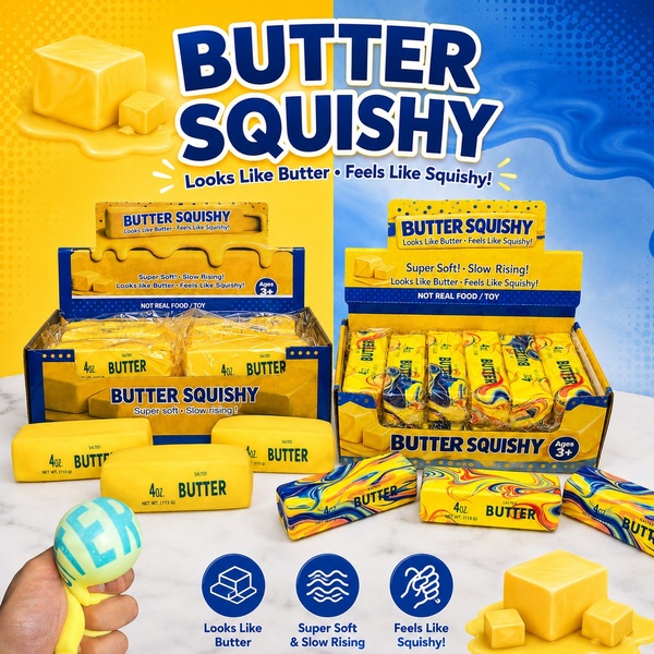 인기 트렌드 - 버터 스퀴시 - Butter Squishy