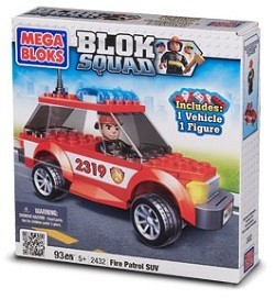 메가블럭 MEGABLOKS 블록 스쿼드 소방 SUV - 2432 (2개입)