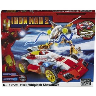 메가블럭 MEGA BLOKS 아이언맨 2 위플래시 쇼다운 블록 완구 - 1980