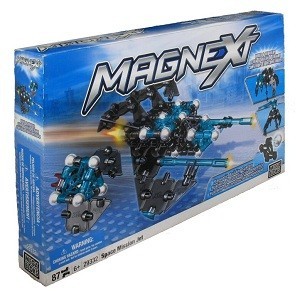 MEGABLOKS MAGNEXT SPACE MISSION JET - 29332 자석 조립 완구
