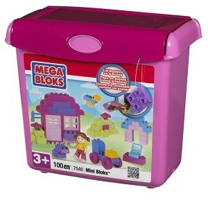 메가블럭 미니 블록 - MEGABLOKS MINI BLOKS 7540 (100 피스)