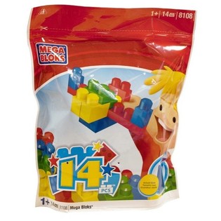 메가블럭 Mega Bloks 8108 - 빅 블록 백 (14피스)