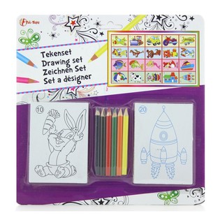 카드 장착 드로잉 세트 (11pcs)