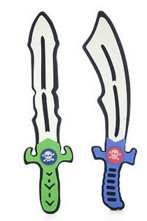 폼 해적 칼 (12개입)