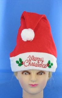 LED "Merry Christmas" 크리스마스 모자 (12개입)