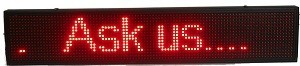 차량용 LED 전광판 (스크롤 메시지) 100x20cm