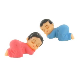 케이크 토퍼 - 잠자는 아기 (56개입)