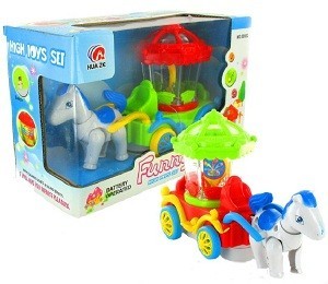 Bump & Go Magic Wagon 움직이는 마차 완구 (멜로디 & 라이트)