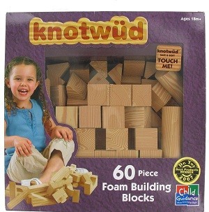 KNOTWUD 60 피스 소프트 스펀지 블록 (4개입)