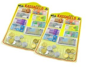 장난감 돈 지폐 세트 (12개입)