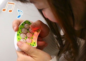 Wack It 두더지 잡기 게임 열쇠고리 (11개입)