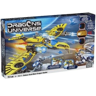 메가블럭 MEGA BLOKS DLUXE DUAL-BLAST 드래곤 헌터